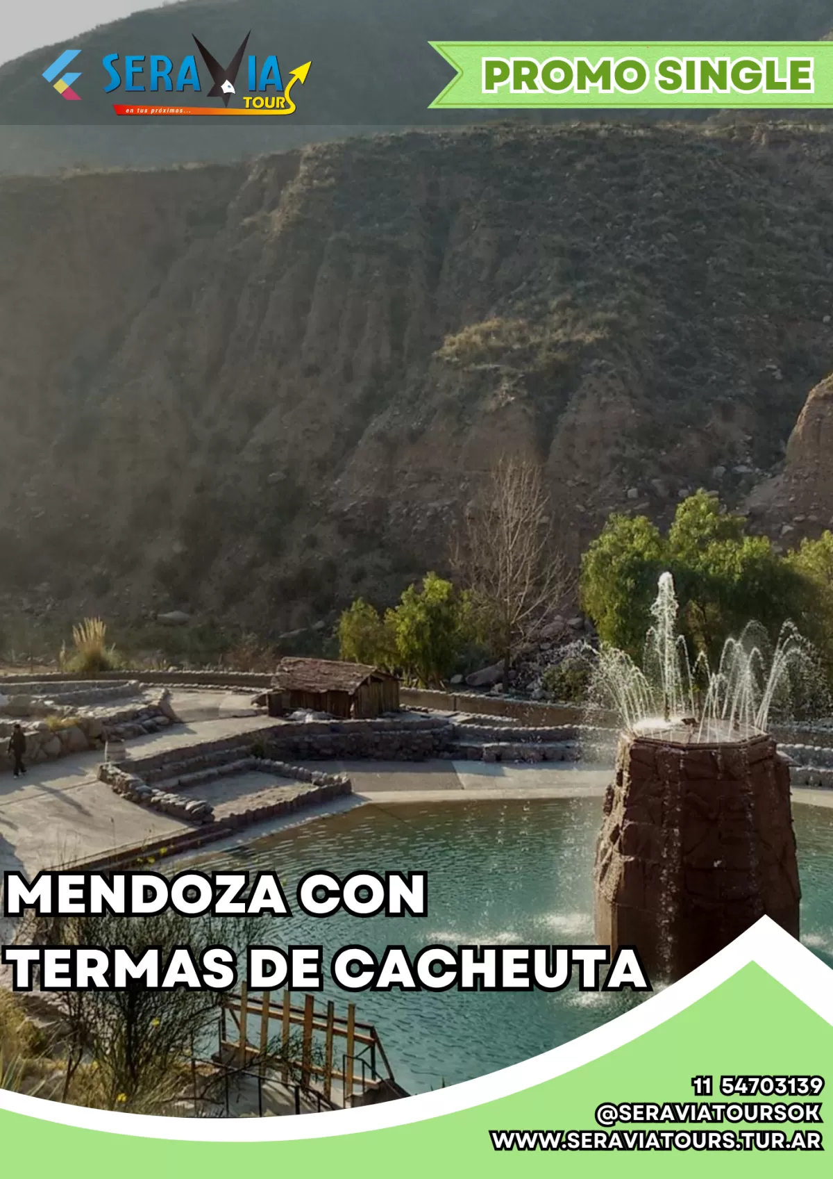 Imagen del lugar para Mendoza con Termas de Cacheuta - SINGLE