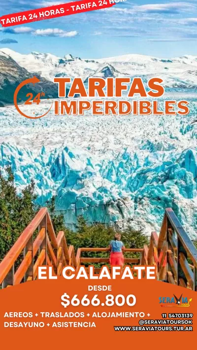 El Calafate - PROMO 24HS