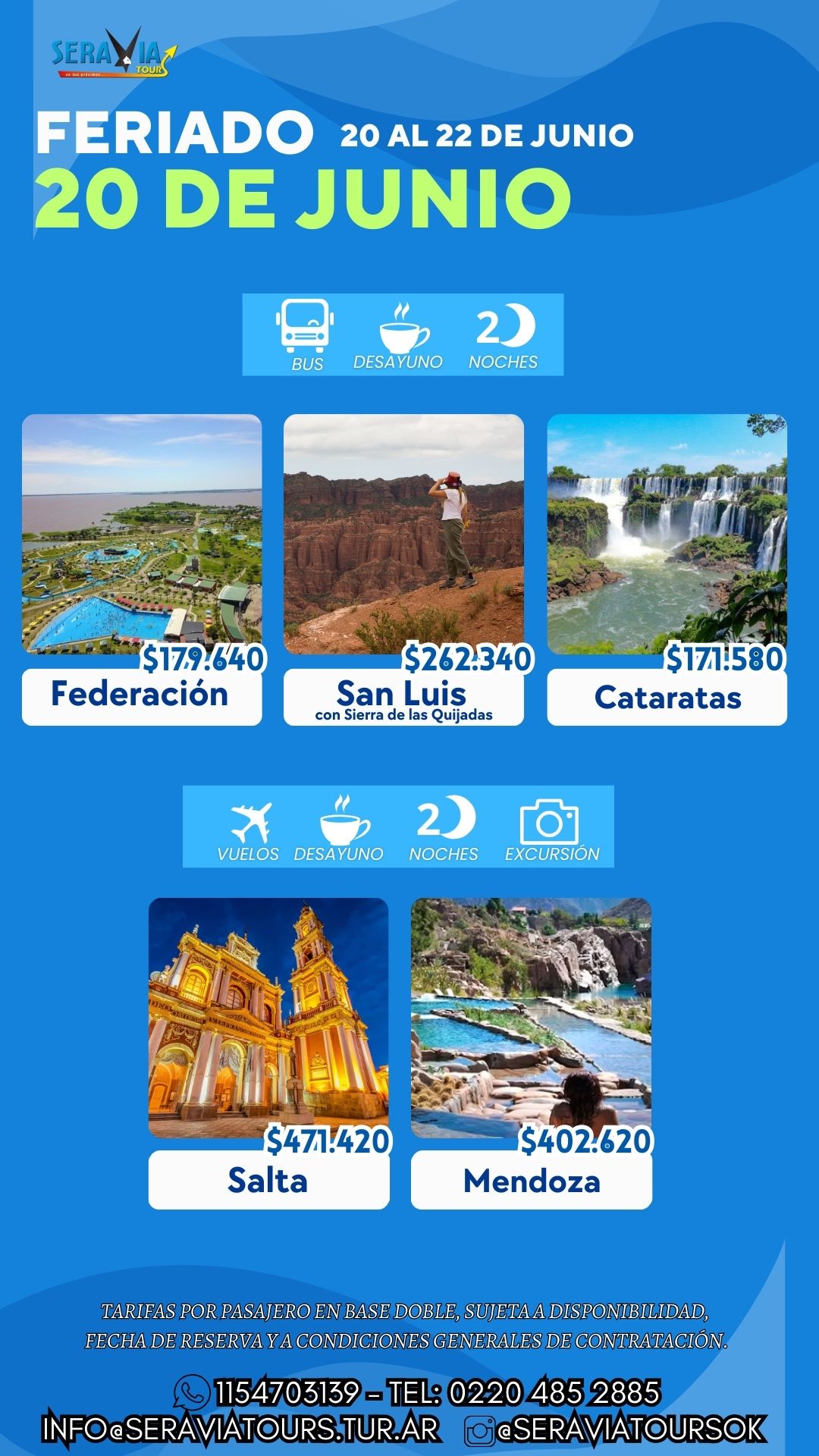 FERIADO 20 DE JUNIO 