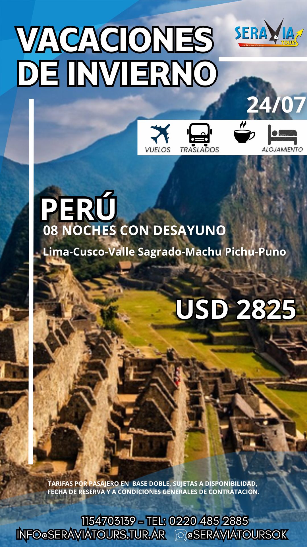 PERÚ - Vacaciones de Invierno 