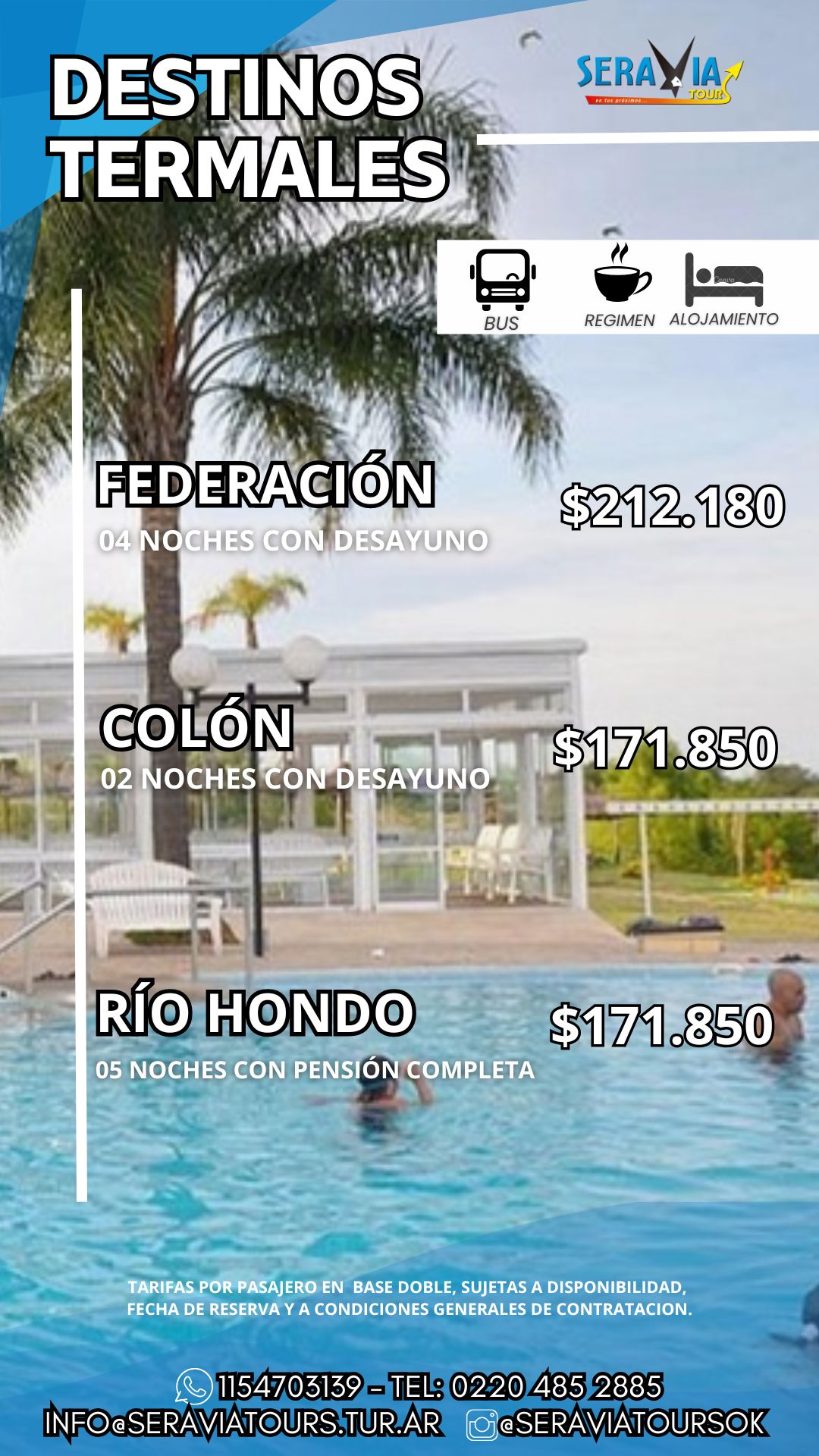 TERMAS - Temporada Baja